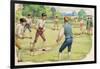 Cricket in the 18th Century-Pat Nicolle-Framed Giclee Print