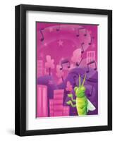 Cricket Lullaby - Turtle-Marcus Cutler-Framed Giclee Print