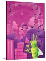 Cricket Lullaby - Turtle-Marcus Cutler-Stretched Canvas