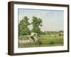 Cricket Match at Bedford Park, London, 1897-Camille Pissarro-Framed Giclee Print