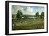 Cricket Match at Brading, Isle of Wight, 1760-English School-Framed Giclee Print