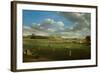 Cricket Match at Edenside, Carlisle, c.1844-Samuel Bough-Framed Giclee Print