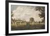Cricket Match at Hambledon Hampshire-null-Framed Photographic Print