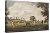 Cricket Match at Hambledon Hampshire-null-Stretched Canvas