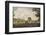 Cricket Match at Hambledon Hampshire-null-Framed Photographic Print