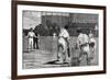 Cricket Match, England V Australia at the Oval 1882-William Barnes Wollen-Framed Premium Giclee Print