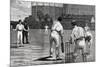 Cricket Match, England V Australia at the Oval 1882-William Barnes Wollen-Mounted Premium Giclee Print