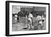 Cricket Match, England V Australia at the Oval 1882-William Barnes Wollen-Framed Art Print