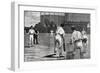 Cricket Match, England V Australia at the Oval 1882-William Barnes Wollen-Framed Art Print