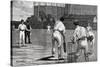 Cricket Match, England V Australia at the Oval 1882-William Barnes Wollen-Stretched Canvas