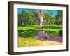 Cricket Match, St George, Granada, 2011-Andrew Macara-Framed Giclee Print