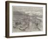 Cricket Match Upon the Goodwin Sands-null-Framed Giclee Print