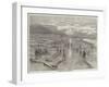 Cricket Match Upon the Goodwin Sands-null-Framed Giclee Print