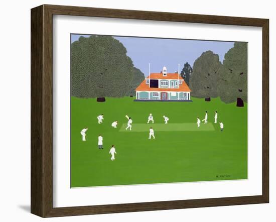 Cricket Match-Micaela Antohi-Framed Giclee Print