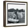 Cricket Near Lewes Sussex-John Gay-Framed Giclee Print