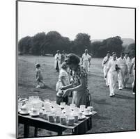 Cricket Near Lewes Sussex-John Gay-Mounted Giclee Print