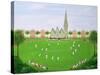 Cricket on Blackheath, 1993-Mark Baring-Stretched Canvas