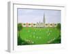 Cricket on Blackheath, 1993-Mark Baring-Framed Giclee Print