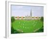 Cricket on Blackheath, 1993-Mark Baring-Framed Giclee Print