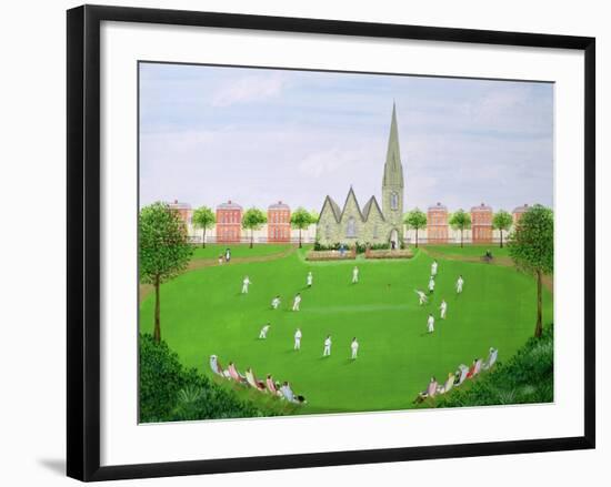 Cricket on Blackheath, 1993-Mark Baring-Framed Giclee Print