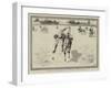 Cricket on Horseback, a Vision of the Future-William Ralston-Framed Giclee Print