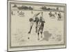 Cricket on Horseback, a Vision of the Future-William Ralston-Mounted Giclee Print