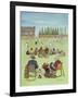 Cricket on the Green, 1987-Gillian Lawson-Framed Giclee Print