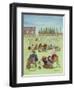 Cricket on the Green, 1987-Gillian Lawson-Framed Giclee Print