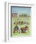 Cricket on the Green, 1987-Gillian Lawson-Framed Giclee Print