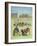 Cricket on the Green, 1987-Gillian Lawson-Framed Giclee Print