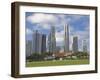 Cricket on the Padang, Singapore, Southeast Asia, Asia-Jean Brooks-Framed Photographic Print