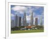 Cricket on the Padang, Singapore, Southeast Asia, Asia-Jean Brooks-Framed Photographic Print