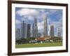 Cricket on the Padang, Singapore, Southeast Asia, Asia-Jean Brooks-Framed Photographic Print