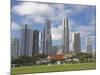 Cricket on the Padang, Singapore, Southeast Asia, Asia-Jean Brooks-Mounted Photographic Print