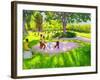 Cricket Practice, Botanical Gardens, Dominica, Grenadines, West Indies-Andrew Macara-Framed Giclee Print