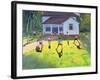 Cricket, Sri Lanka, 1998-Andrew Macara-Framed Giclee Print