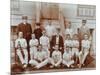 Cricket Team at the Boys Home Industrial School, London, 1900-null-Mounted Photographic Print