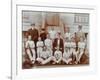 Cricket Team at the Boys Home Industrial School, London, 1900-null-Framed Photographic Print