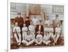 Cricket Team at the Boys Home Industrial School, London, 1900-null-Framed Photographic Print