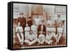 Cricket Team at the Boys Home Industrial School, London, 1900-null-Framed Stretched Canvas