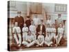 Cricket Team at the Boys Home Industrial School, London, 1900-null-Stretched Canvas