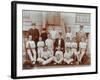 Cricket Team at the Boys Home Industrial School, London, 1900-null-Framed Photographic Print