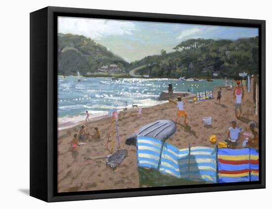 Cricket, Teignmouth-Andrew Macara-Framed Stretched Canvas