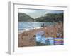 Cricket, Teignmouth-Andrew Macara-Framed Giclee Print