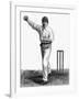 Cricket the Leg-Break Bowling Technique-null-Framed Art Print