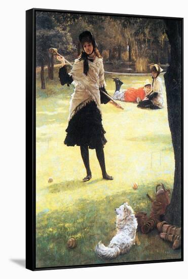 Cricket-James Tissot-Framed Stretched Canvas