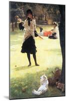 Cricket-James Tissot-Mounted Art Print