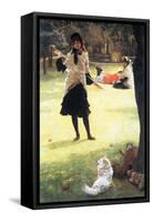 Cricket-James Tissot-Framed Stretched Canvas