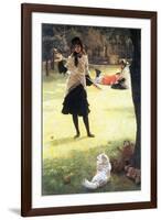 Cricket-James Tissot-Framed Art Print