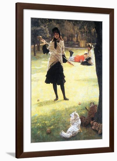 Cricket-James Tissot-Framed Art Print